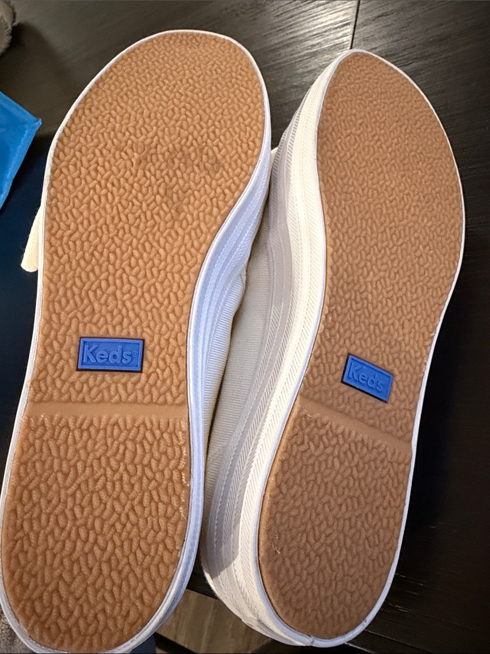 Keds Women's Ivory Bow Slip-On Sneakers - Picture 6 of 6
